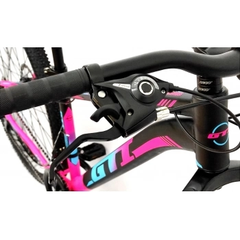 Bicicleta GTI Roma Aro 29 Tam 15 preto/pink/azul 21V .