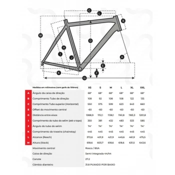 Quadro Absolute Nero 5 Modelo Mtb Bicicleta Cor Roxo Tamanho Del Quadro 15