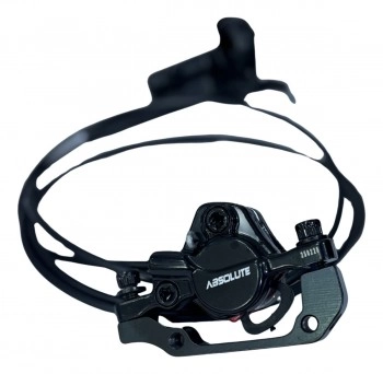 Freio Disco Hidráulico Traseiro Absolute+disco 160 Bike Grau .