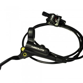 Freio Disco Hidráulico Traseiro Absolute+disco 160 Bike Grau .